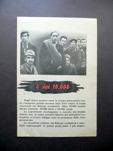 Volantino dei 10000 bande - 10000,