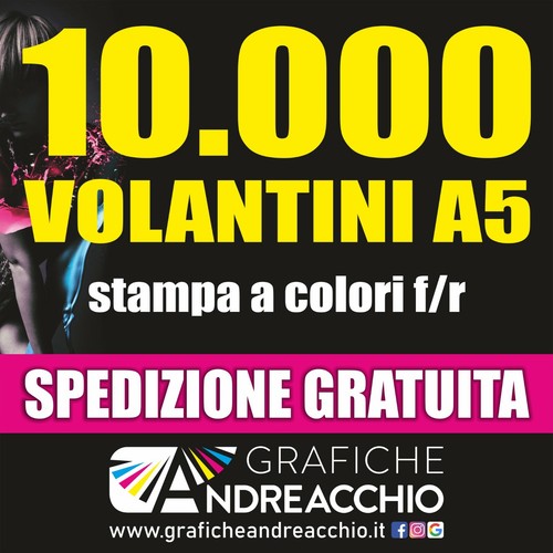 Stampa 10000 volantini - stampa,