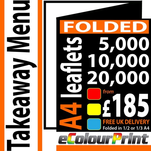 Menu opuscoli colori - a,